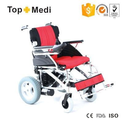 2022 Economic Detachable Power Wheelchair/Folding Electric Wheelchair for Handicapped