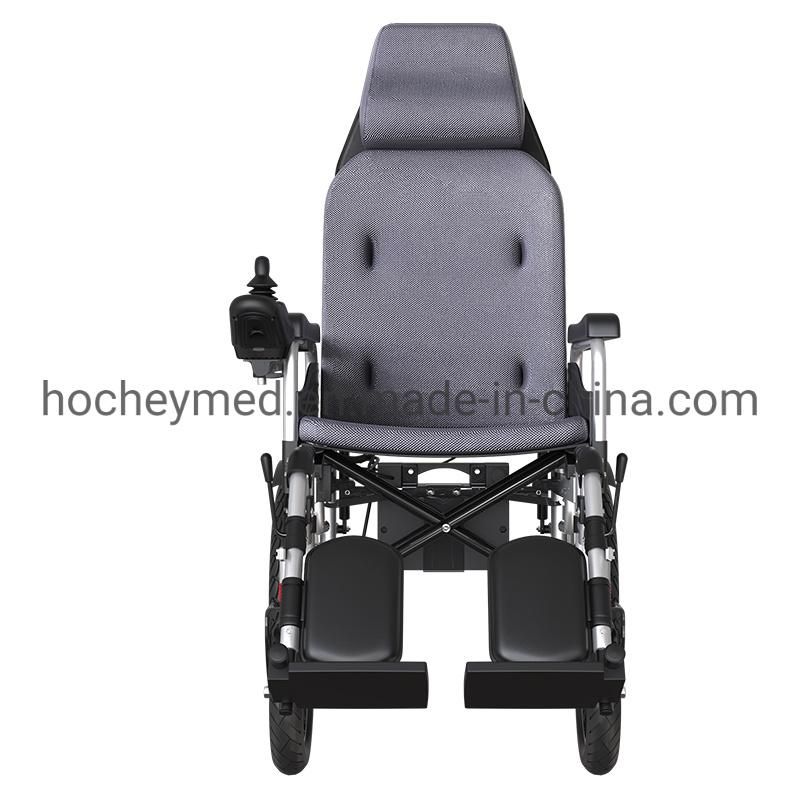 Hochey Medical Electronic Wheelchair Folding Handicapped Electric Wheelchair