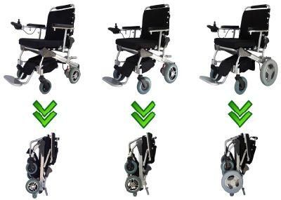 Folding Power Mobility Aids Wheelchair CE Approved for The Elderly/Disabled/Handicapped people