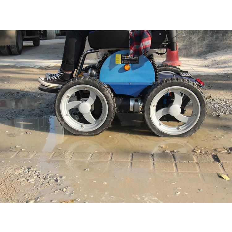 Offroad Standing Outdoor Automatic Power Electric Wheelchairs for Disabled People
