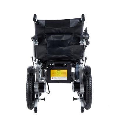 Manufacture Both Sides Separate Detachable Leather Bariatric Wheelchairs Commode Electric Wheelchair with RoHS