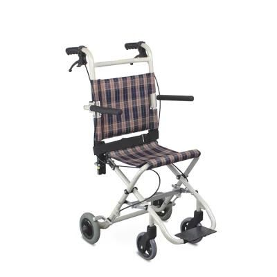 Cheap Wheel Chair Lightweight Travel Transfer Aluminum Folding Manual Wheelchair