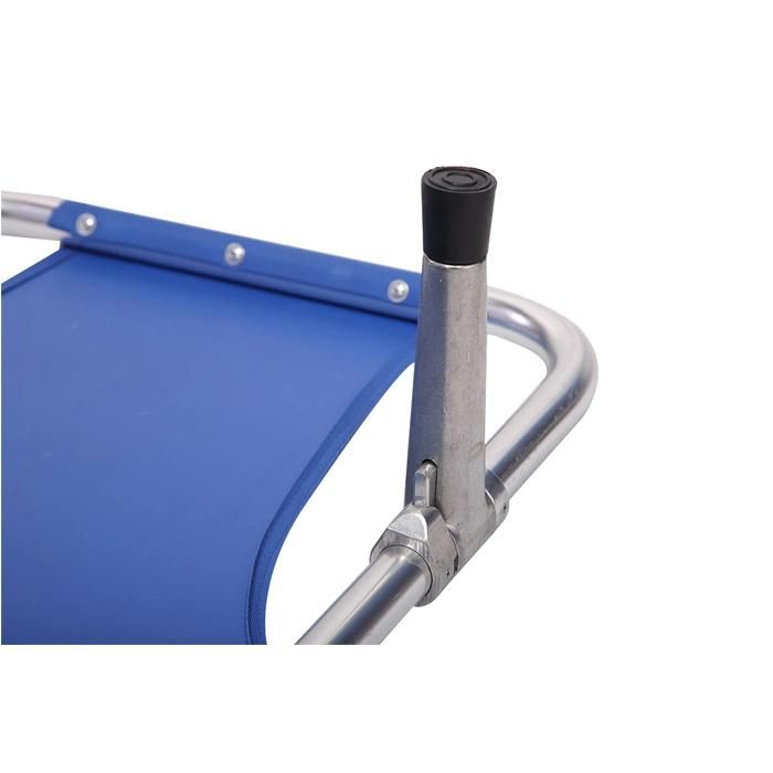 Folding Aluminum Stretcher with Handles Emergency Medical Portable Travel Size Patient Transport Stretcher