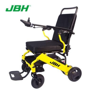 Jbh Factory Supply Electric Wheelchair Lightweight Foldable Wheelchair