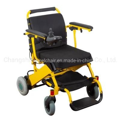 Ce Brushless Motor Lithium Ion Battery Folding Electric Wheelchairs for The Elderly Indoor and Outdoor