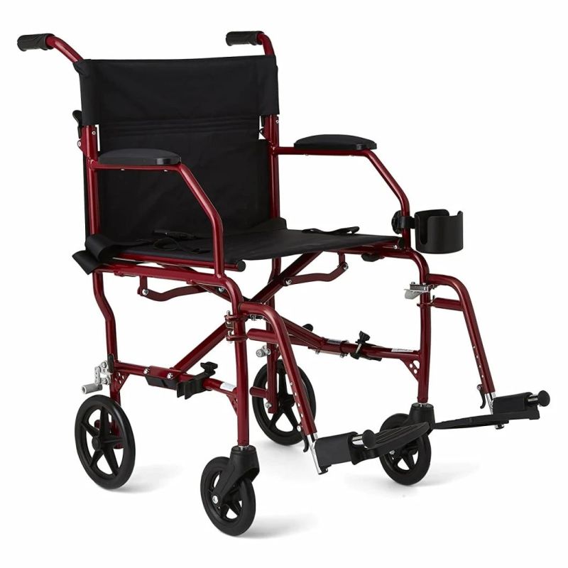 Lithium Battery Electric Light Weight Wheelchair with Transport Wheelchair