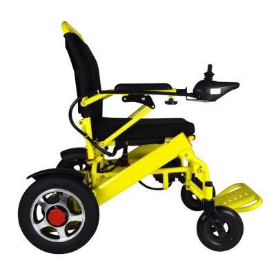 Aluminum Alloy Frame Lightweight Portable Folding Power Electric Wheelchair