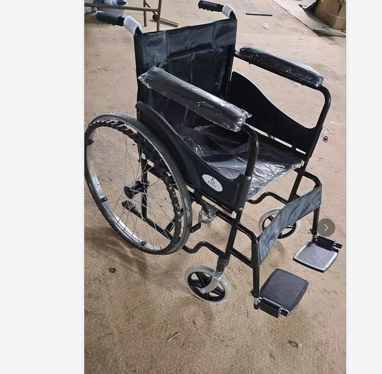 Lightweight Portable Folding Manual Wheelchair Factory