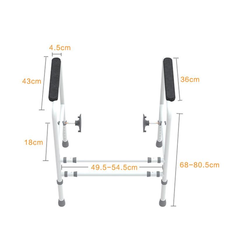 Toilet Bathroom Handrail for The Elderly and Pregnant Women Toilet Armrest Sit Toilet Auxiliary Frame Safety Rails