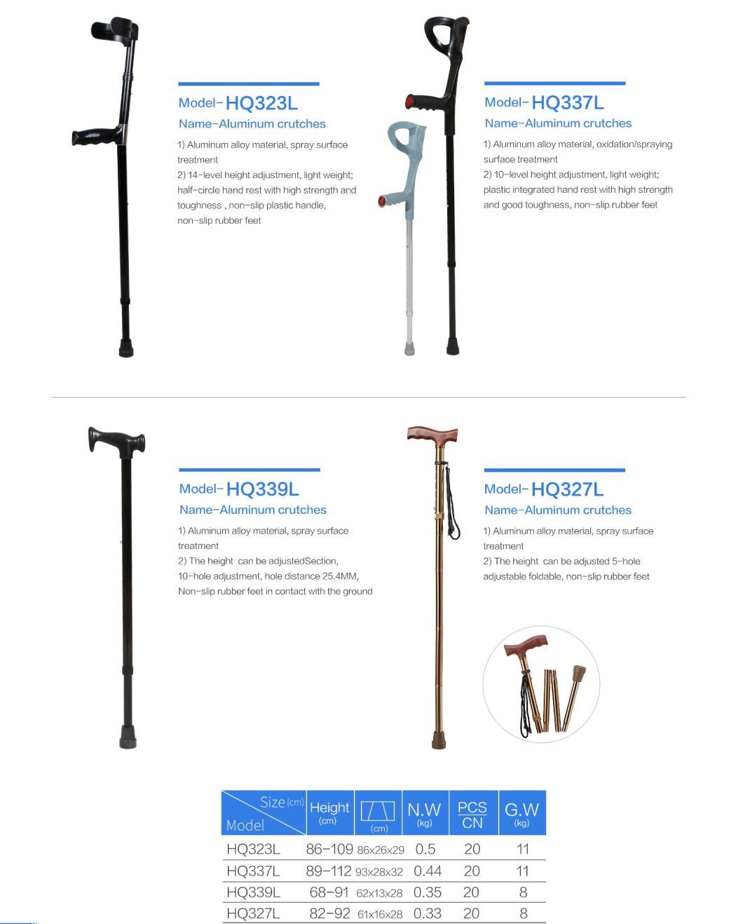 Walker Rehabilitation Adjustable Walking Stick Forearm Crutches 1
