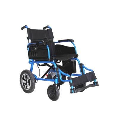 Lightweight Aluminum Handicapped Foldable Power Electric Wheelchair