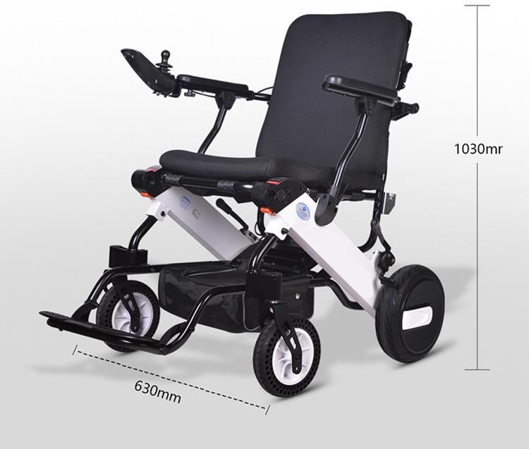 250W Brushless Motor Light Foldable Portable Electric Wheelchair