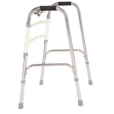 Foldable Light Weight Aluminum Walker Adult Walking Aid The Old