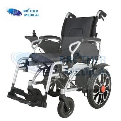 Lightweight Aluminum Handicapped Foldable Power Electric Wheelchair for Disabled