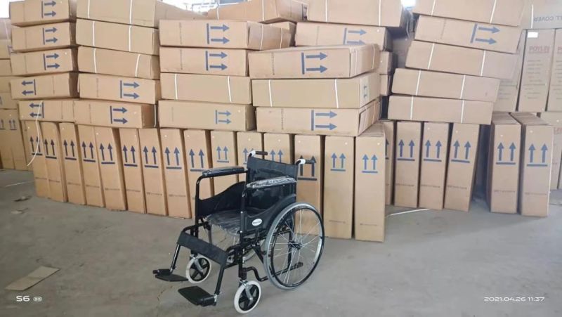 Manual Folding Wheelchair Silla De Ruedas