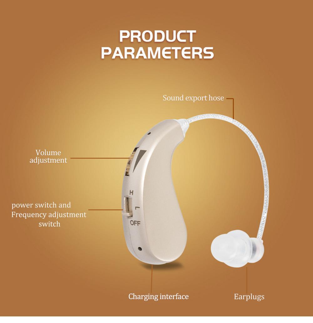 Good Price Elderly Aids Rechargeable Small Size Invisible Hearing Aid