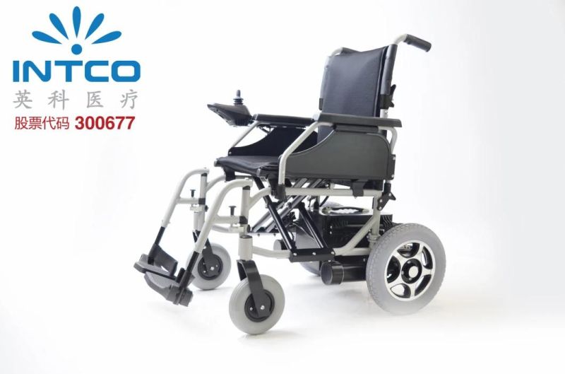 Mobility Aids Economic Steel Foldable Standard Electric/Power Wheelchair