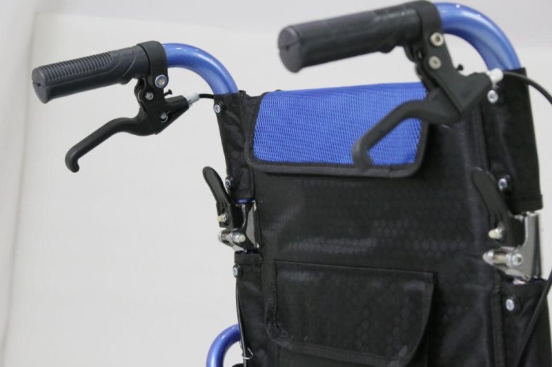 Manual Lightweight Folding Wheelchair Self-Propelled Backrest Sports Wheelchair