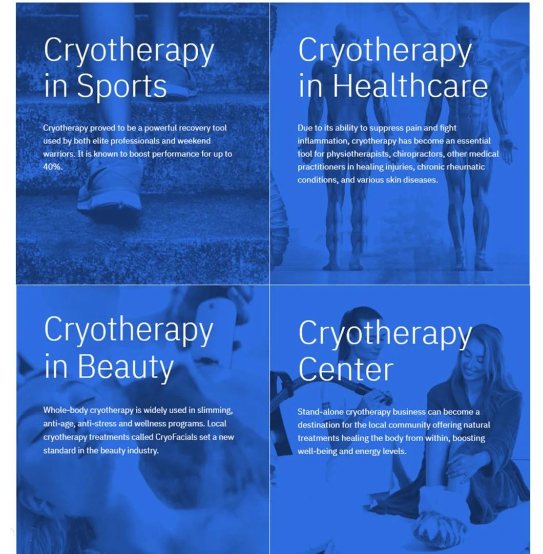 Medical Use Cryogenic Cold Therapy Cabin Full Body Cryotherapy Chamber