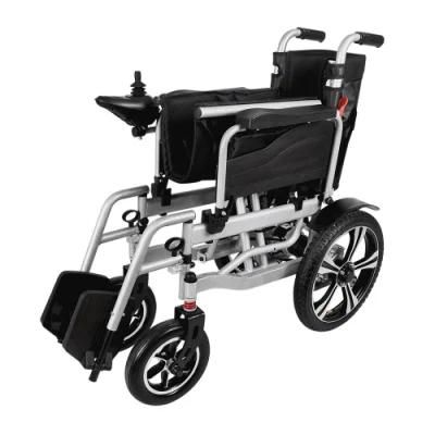 Medical Equipment Folding Electric Power Wheelchair for Disabled People