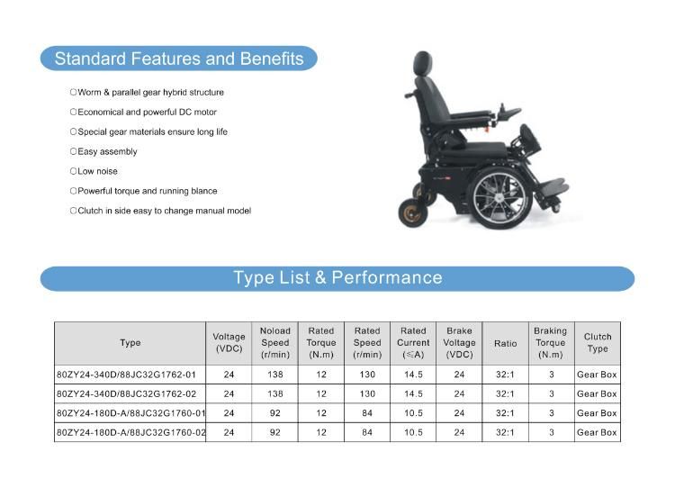 Topmedi Electric Wheelchair Motors Joystick Controller