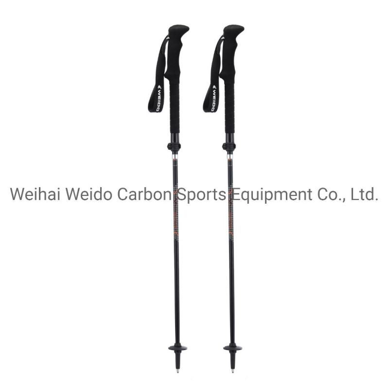 OEM Factory Carbon Shaft Z-Foldable Trekking Pole Foldable Pole