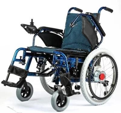Foldable Power Wheelchair Quick Detachable Battery Box Electric Wheelchair