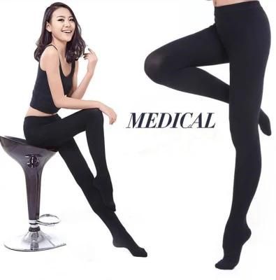 Medical 23-32mmhg High Waist Breathable Women Compression Socks Pantyhose