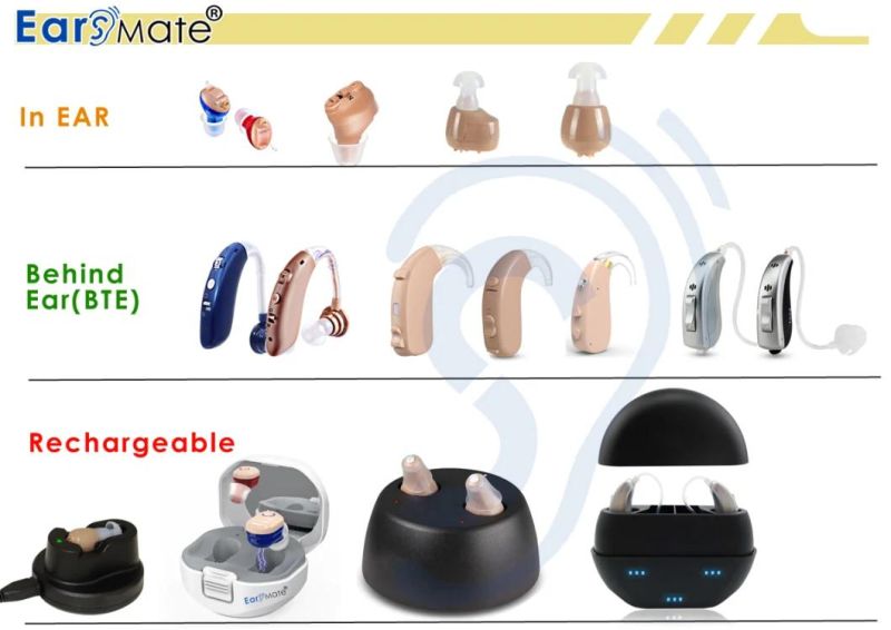 Wholesale Price Hearing Aids Preset Programmable Noise Reduction Digital Hearing Amplifier G25