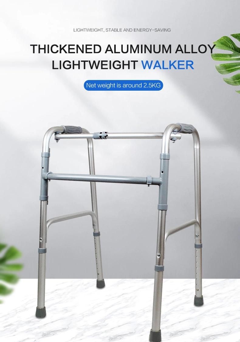 Hanqi Hq213L High Quality Folding Walker for Patient