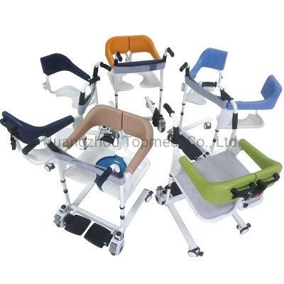 Patient Manual Lift Transfer Chair Commode