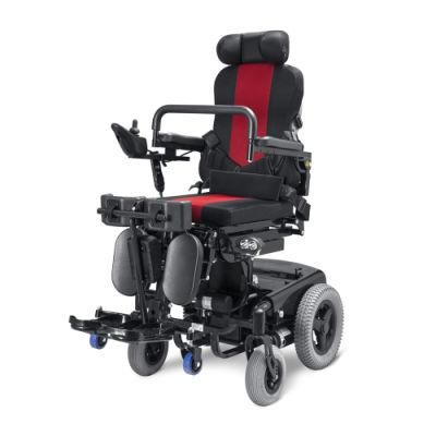 Luxury Rehabilitation Safety Equipment Electric Stand up Wheelchair for Disabled