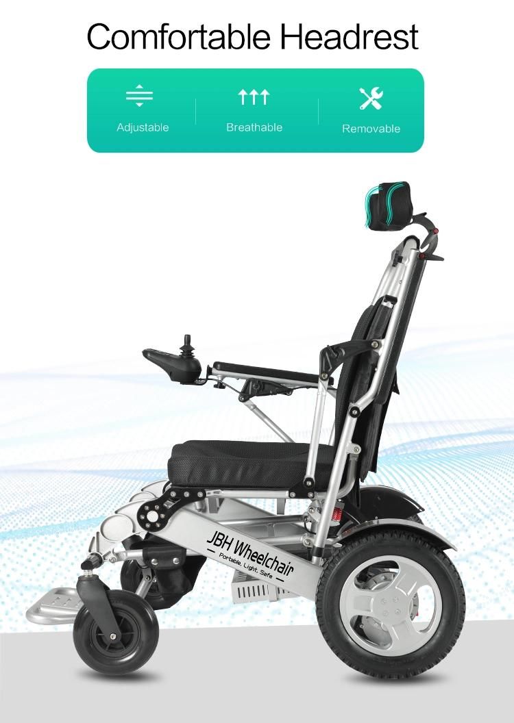 Portable Travel Folding Electric Power Stair Climbing Wheelchair