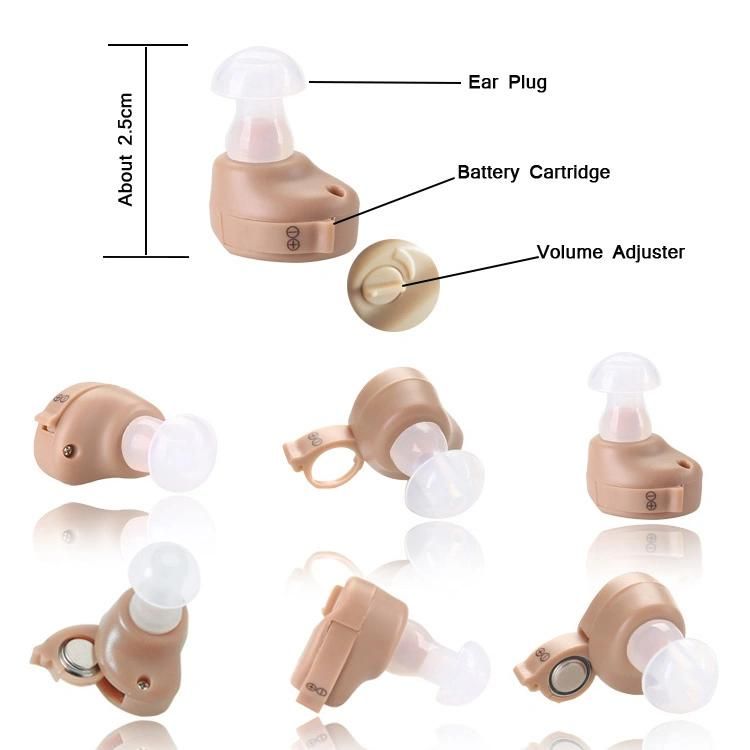 Rechargeable and Battery Ite Hearing Aid
