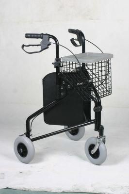 Hot RoHS Approved Aluminum Standard Packing Walker Walking Aids Assisted Carbon Rollator Rollstuhl