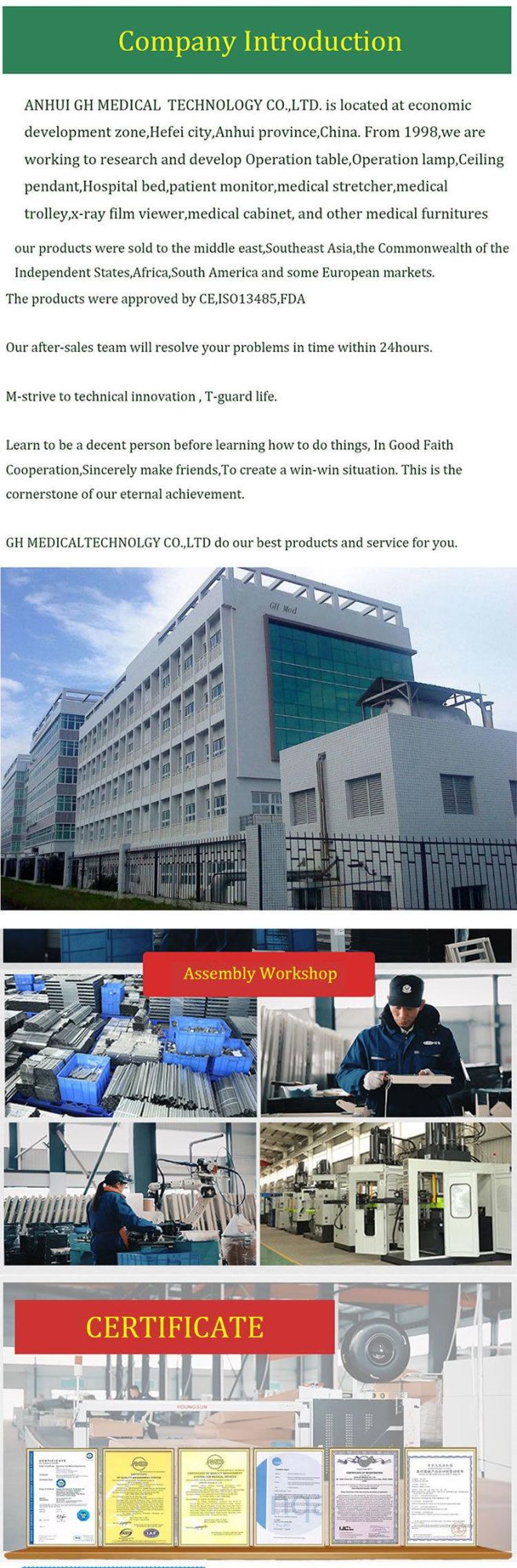 Durable Lying Electric Standing Wheelchair for Disabled China Transfer Equipment Wheelchair