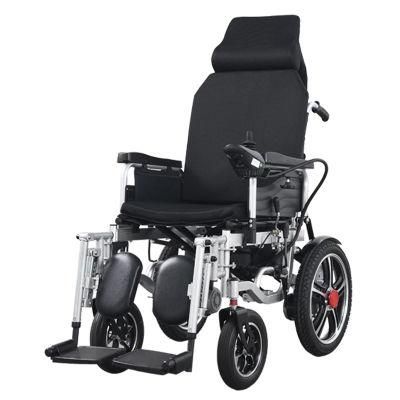 CE Certificate Automatic Folding Aluminum Frame Newest Electric Power Wheelchair