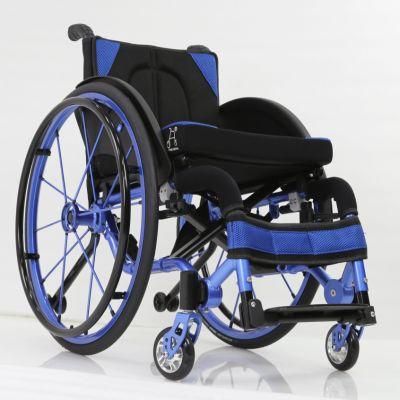 Customized Color Minimalist Design Sporty Manual Lightweight Wheelchair