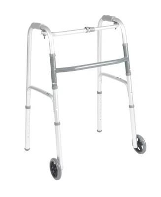 Mobility Aluminium Brother Medical China Air Reciprocal Walker with Wheels Factory Price
