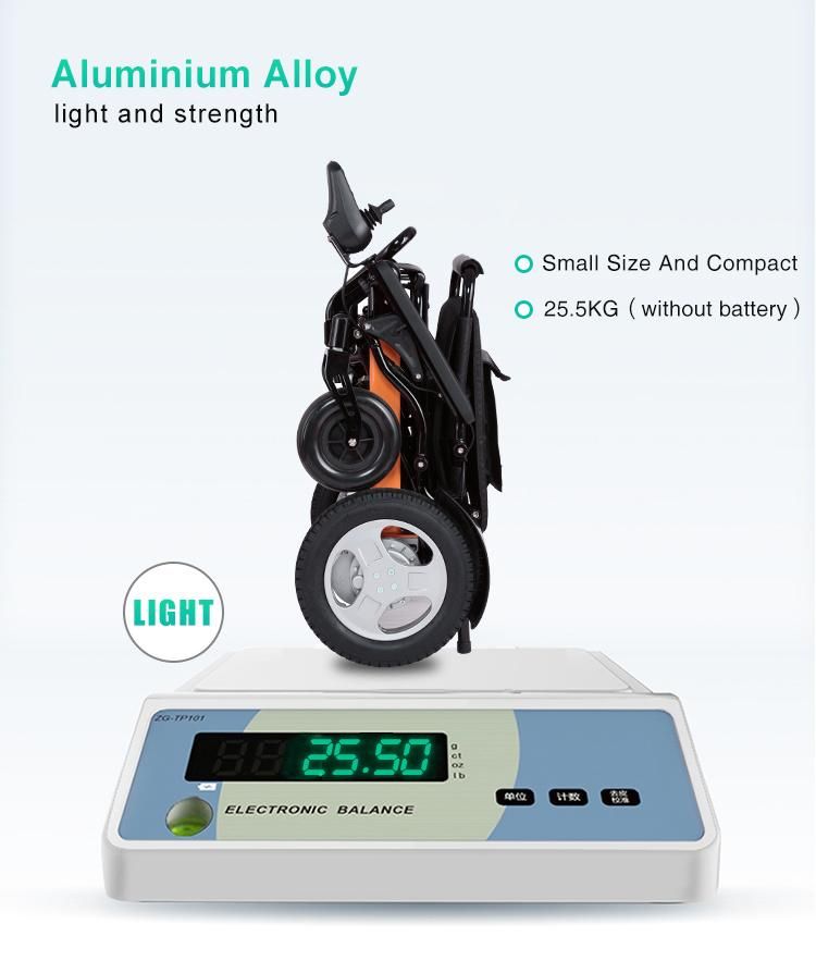 D10 Foldimg Electric Wheelchair Power Wheelchair Ce and FDA Iata