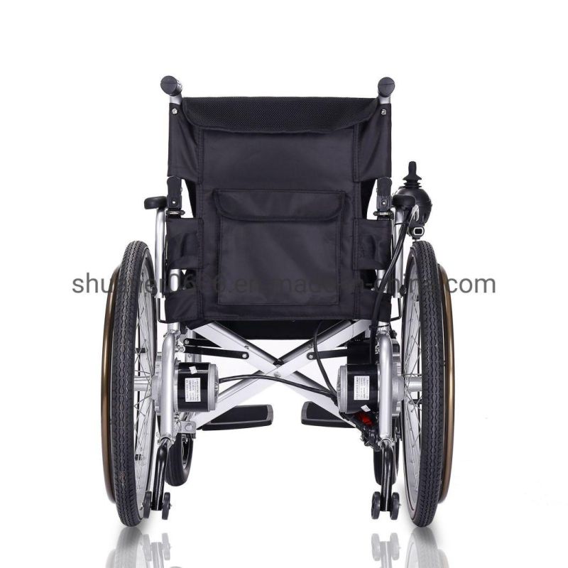 Safer and Cheaper Price Upgraded Electric Mobility Scooter Handicapped Foldable Wheelchair