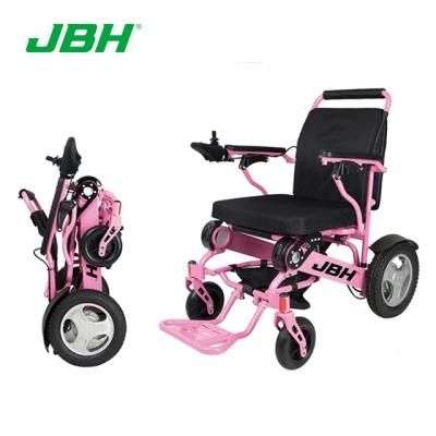 D09 Lightweight Foldable Lithium Battery Electric Wheelchair