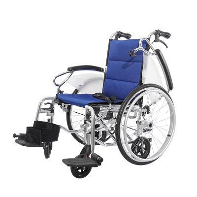 Lightweight Aluminum Handicapped Foldable Wheelchair