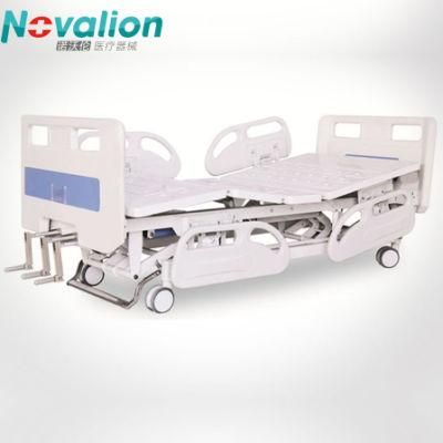 Standard 3 Functions Electric Beds with ABS Side Rails Hospital Medical Patient Bed