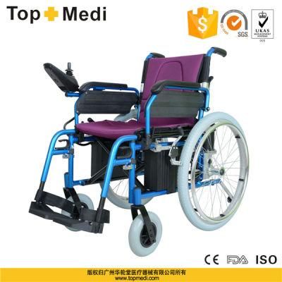 Guangzhou Topemdi Aluminum Economical Electric Wheelchair for Sale