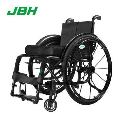 Factory Price Design Jbh Lightweight Foldable Manual Sports Wheelchair