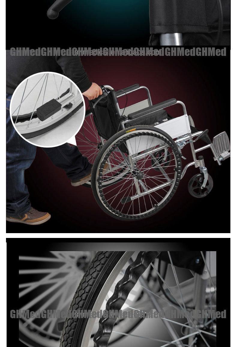 Folding Wheelchair Used Price Manual Wheelchair for Disabled