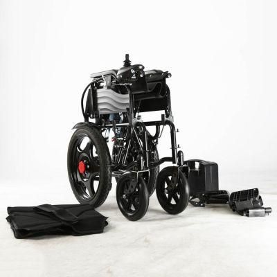 Handicapped Electric Wheelchair with Manual and Automatic Drive Clutch