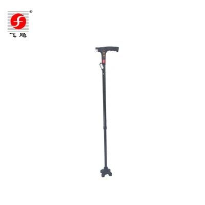 Aluminum Telescopic Smart Cane Walking Stick with LED Light for Old People