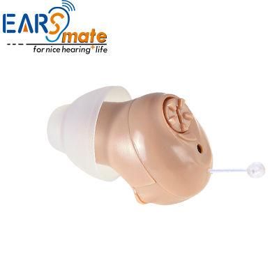 Small Size in Ear Hearing Aid for Adults and Seniors Hearing Loss